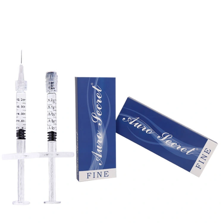 Hot Sale Korea Deep Derm Fine 1ml 2ml Cross Linked Collagen Gel Ha Injectable Hyaluronic Acid Dermal Filler for Nose Lip