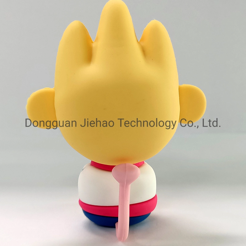 Custom 2D 3D Soft Rubber PVC Key Chain Small Baby Figures Toys