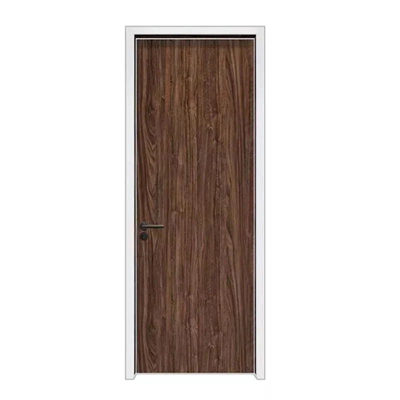 Home Interior Bedroom Door Light Luxury Paint-Free Aluminum Wooden Door Sliding Door