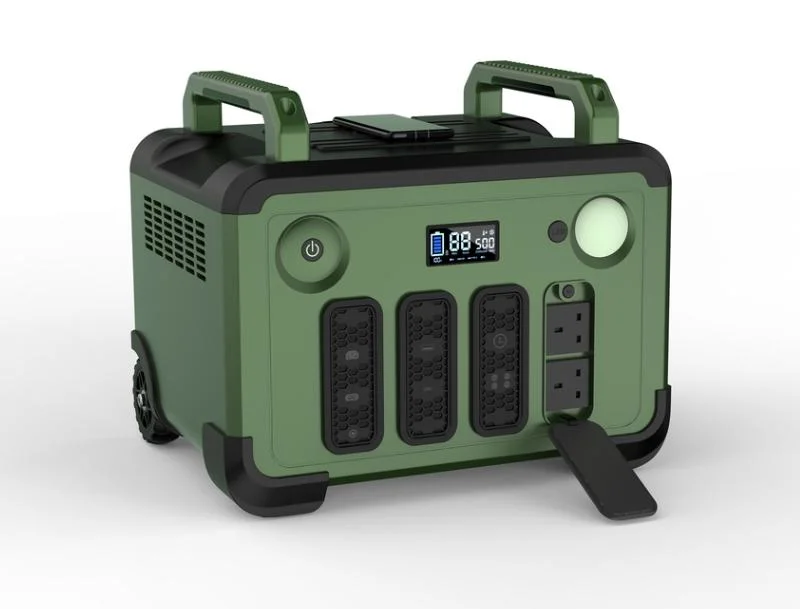 Portable Power Station 1500wh 3000wh Solar Generator Alternative with DC AC and USB Outputs