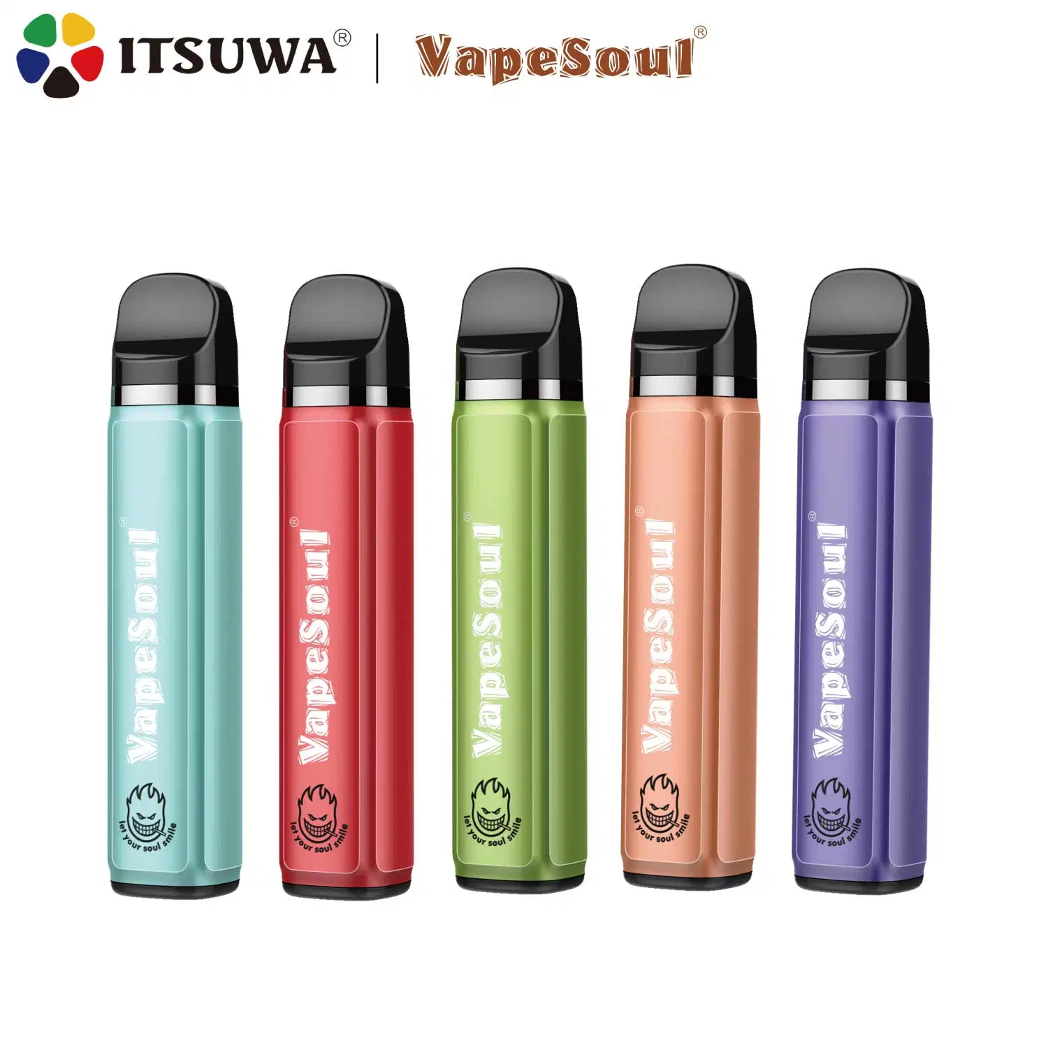 Vapesoul Puff 1500puffs Extra Vape Pen E Cigarette Vaporizer Atomizer Disposable/Chargeable Vape