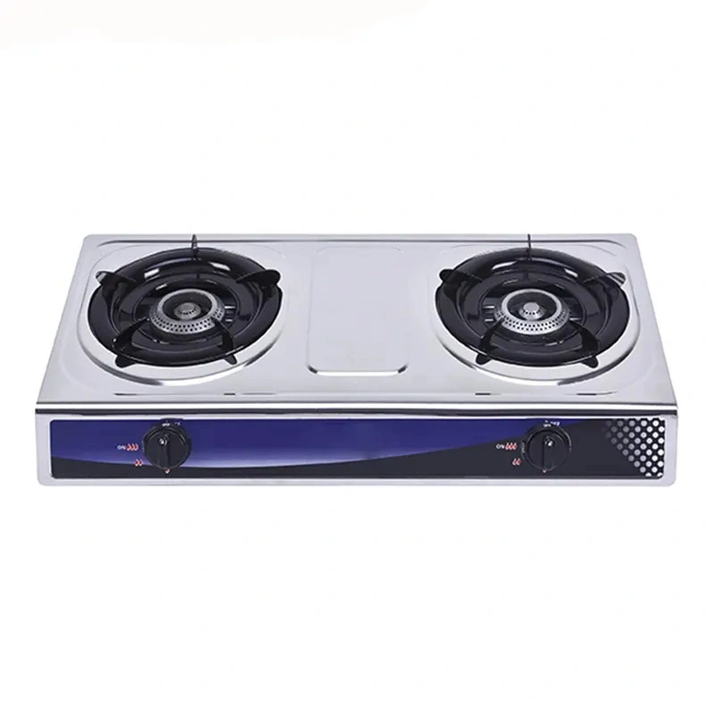 Wholesale Home Cooktop Stainless Steel Cooker 2 Burner Table Gas Range Stove