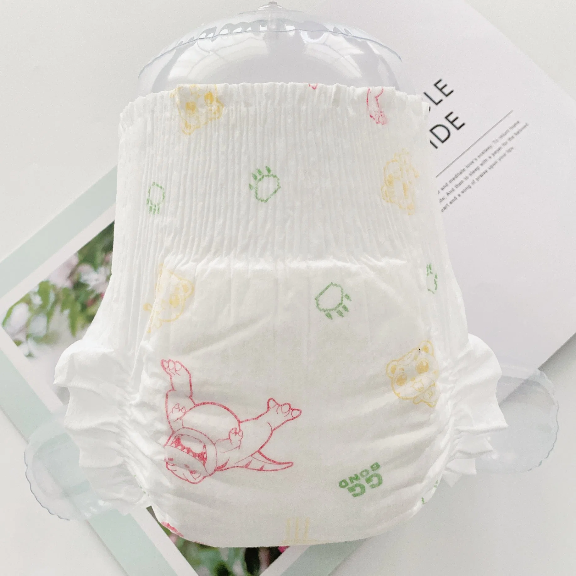 Comercio al por mayor Pañales personalizadas personalizados baratos de pañales desechables de bebé Pad