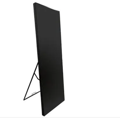 Ultra Slim Indoor Portable Advertising LED Digital Poster Display with Foldable Stand