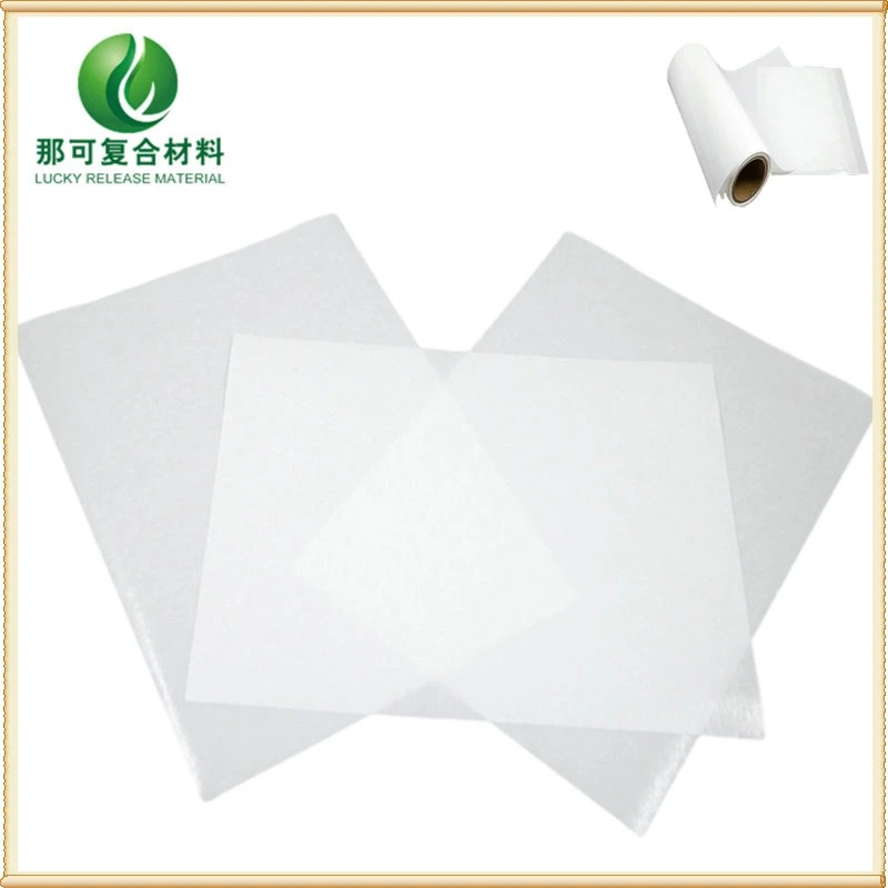 Single Side Siliconized Coating White Silicone Glassine Release Liner Sheets