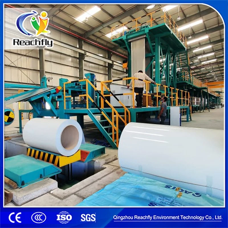 Color Coating Production Line with Chemical Coater for Household Appliance Plate