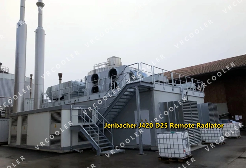 Jenbacher Jmc 208 GS Ll Gas Engine Rediator Ship Generator Cooling System