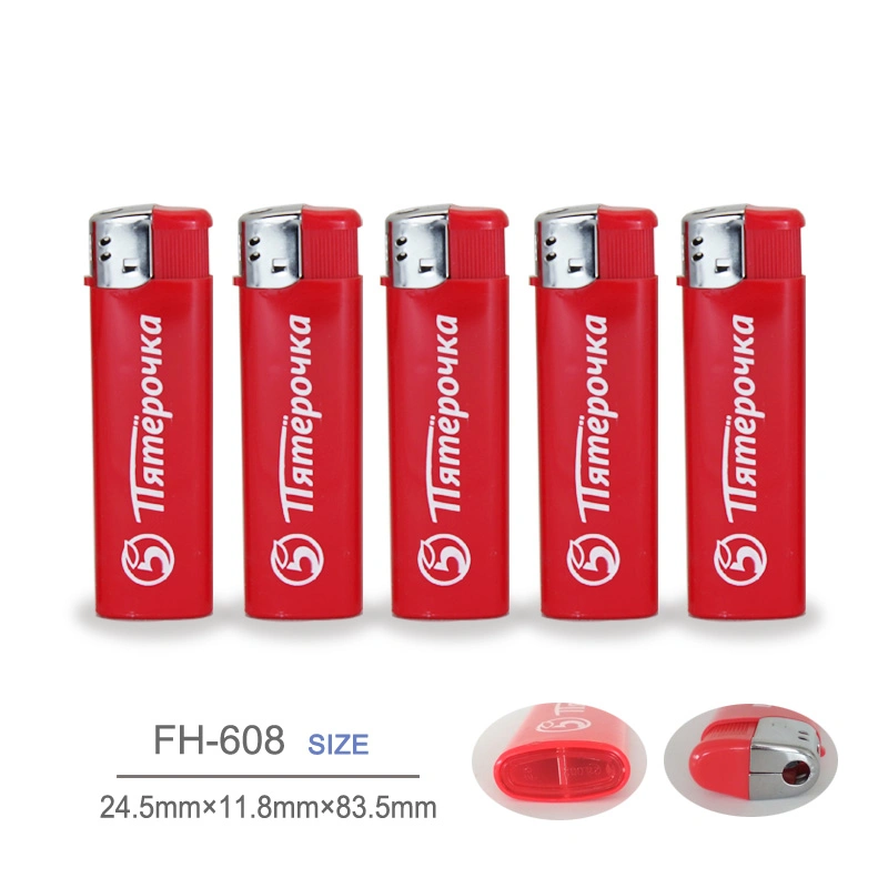 Cheap Factory Price Disposable Electronic Lighter Piezo Cigarette Gas Lighter