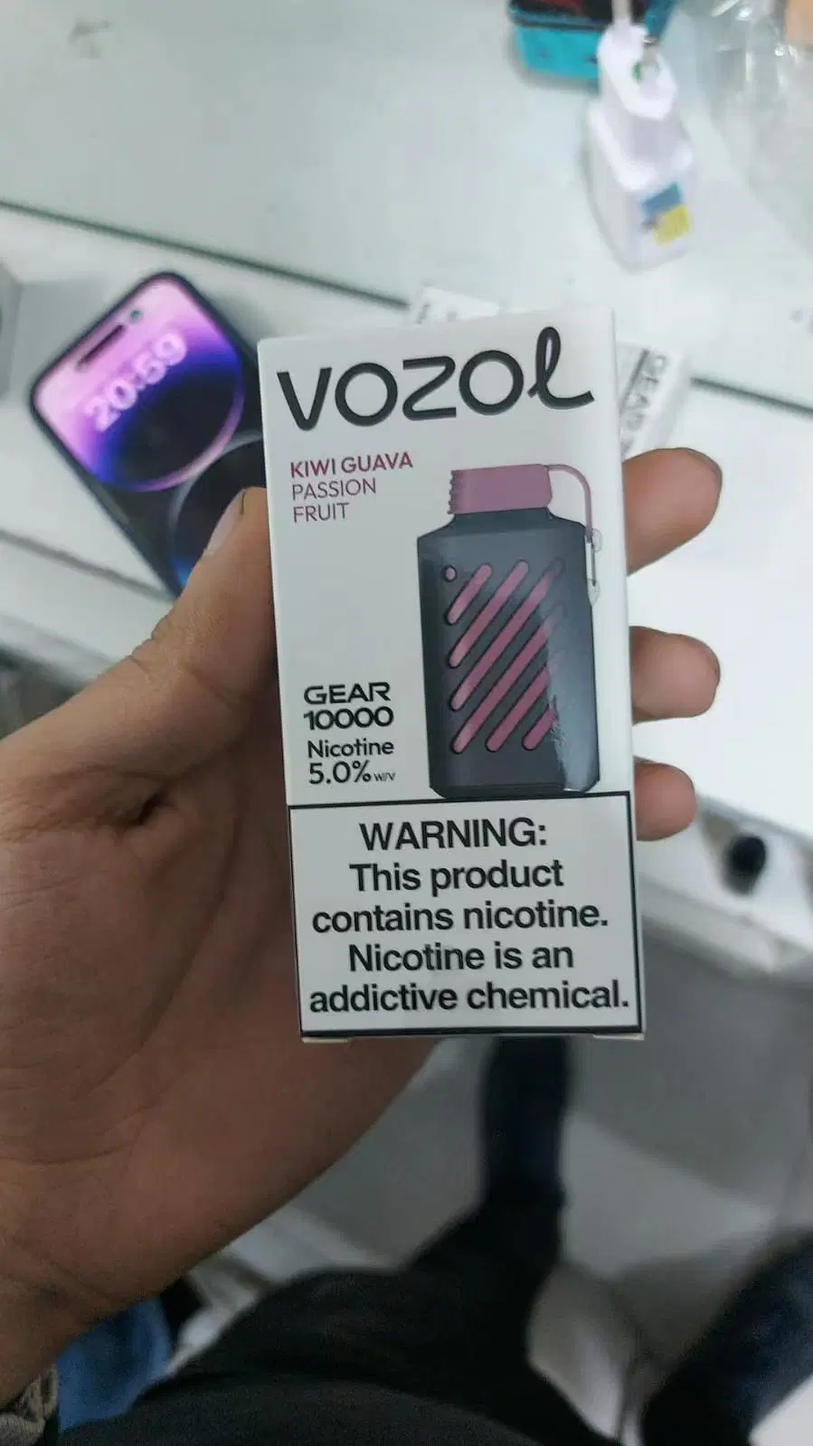 Dragbar Zovoo B5000 Vape Gear 7000 jetable rechargeable à usage unique 10000 engrenage 50mg Pod jetable élégant Vape 2%0%nicotine Energy KK VAPE