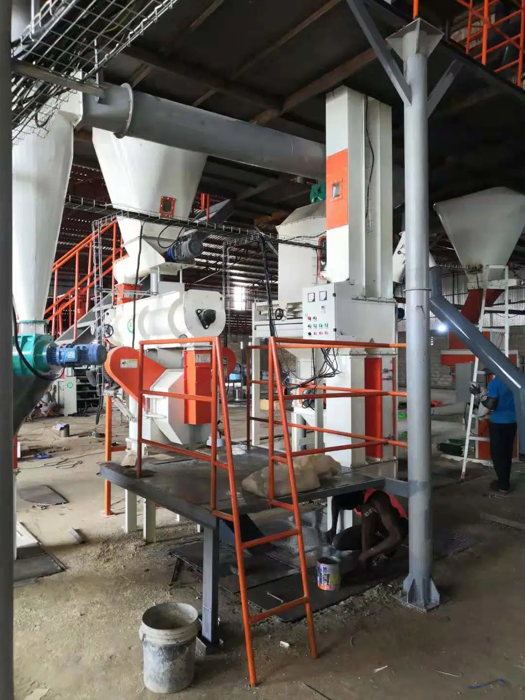 3 toneladas por hora máquina de hacer las aves de corral Pellet Feed