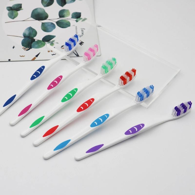 OEM Eco-Friendly Nylon Bristle Adult Personal Care Travel Toothbrush