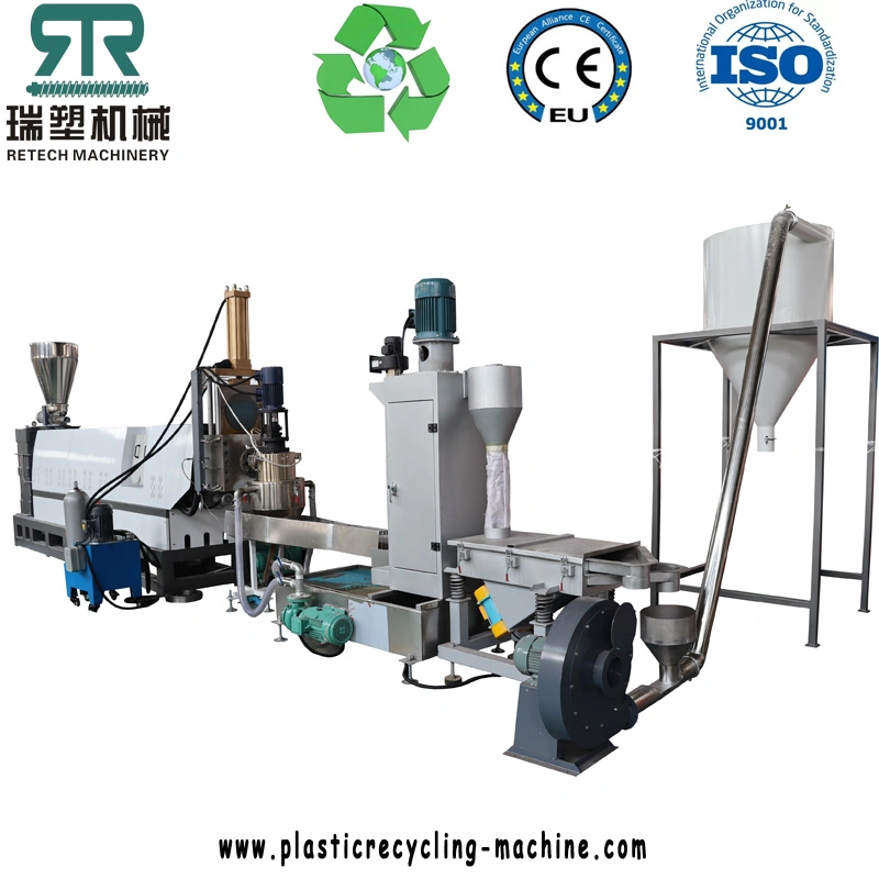 PP PE HDPE Chair/Table/Extrusion/Injection Flakes Recycling Granulating Machine Pelletizing Equipment