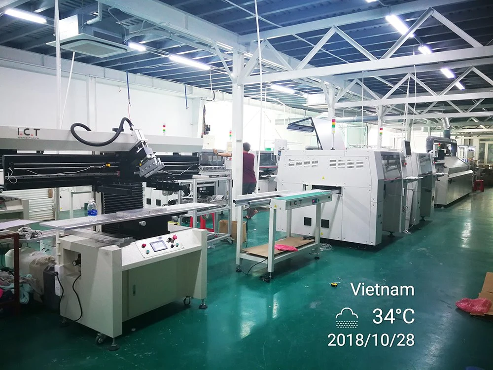 Hot Sale I. C. T SMT Stencil Printer PCB Printing Machine for Power Supply Produce