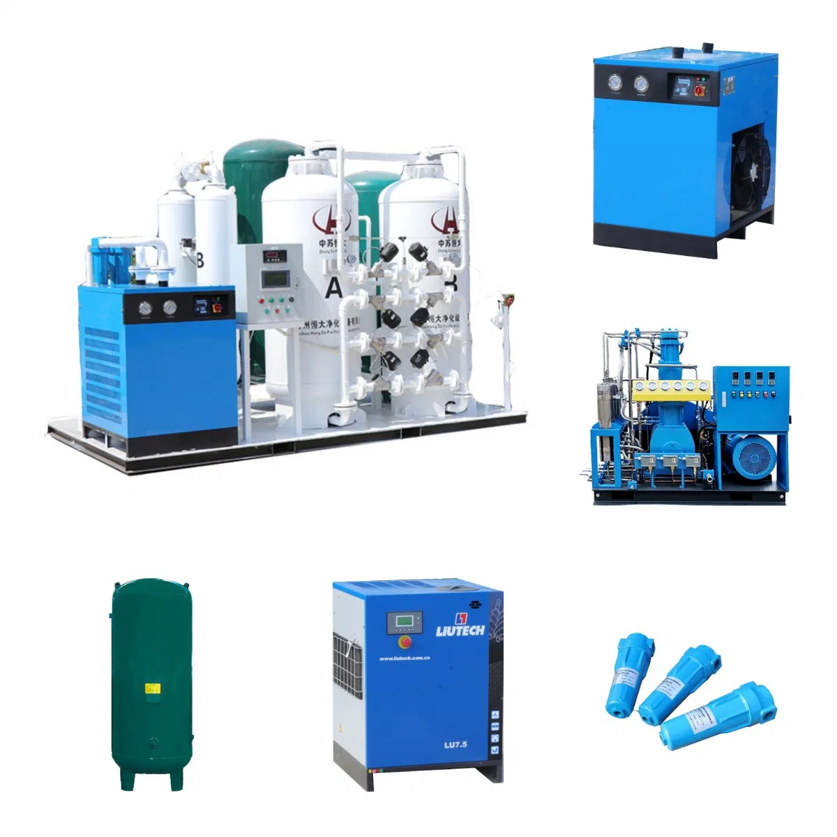 Factory Sale Psa Automatic Gas Making Machine High Purity 99.999% Pressure Swing Adsorption Nitrogen Generator