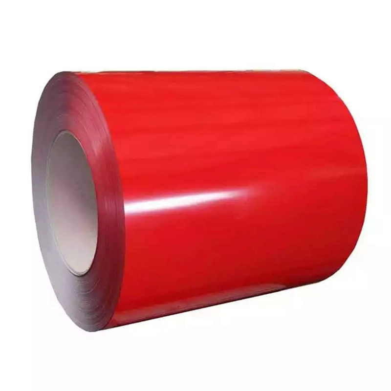 Fabricante China revestido de Color de la placa de la hoja de Matt Precio competitivo Prepainted bobinas de acero galvanizado cinc abrigo rojo/azul/verde/.