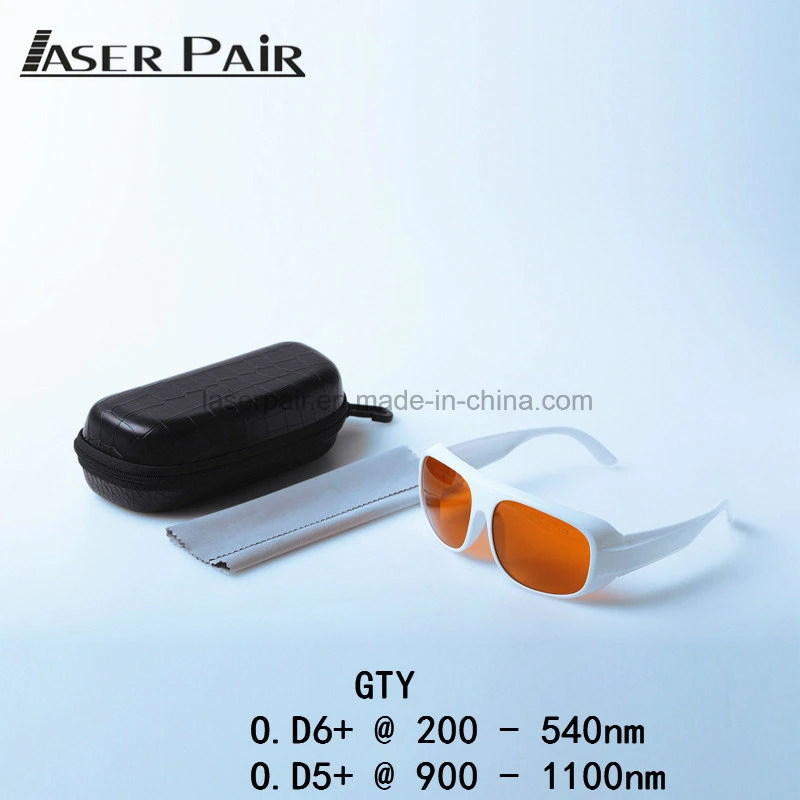 Laser Safety Glasses Protective Goggles Laser Equipment Protect Wavelength: 200 - 540nm & 900 - 1100nm for YAG Ktp Q-Switch