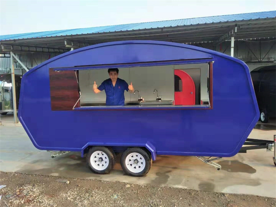 Best Designed Food Truck for Sale Cheap Cart Hot Dog