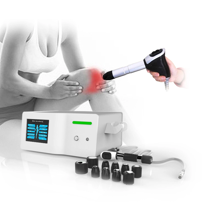 Shockwave Used to Treat Joint Pain Double-Handle Pain Relief Shock Wave Portable Therapeutic Analgesic Shock Wave