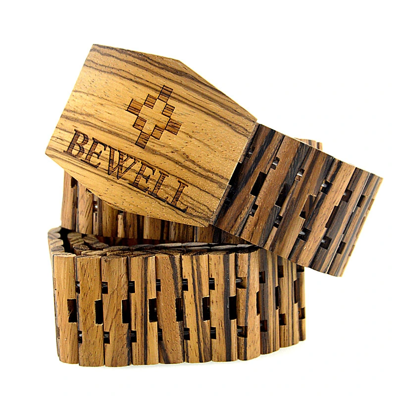 Custom Logo Fashion Men Wooden Belt From China