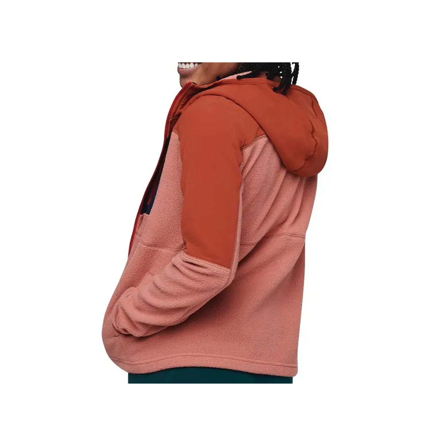 Full Zip Fleece Jacket Customized Women Outdoor Fleece Jacket