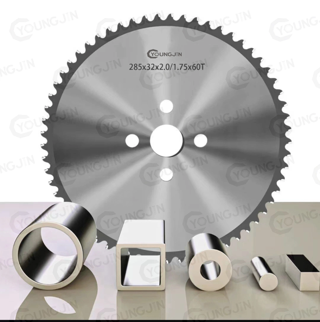 Metal Cutting Cold Cut Cermet Carbinde Alloy Circular Saw Blade for 304 316 Stainless Steel