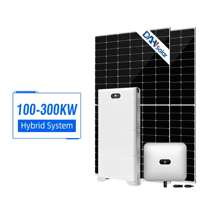 Sistema de 500kw de energía solar híbrida de inversor de los sistemas de almacenamiento de energía solar