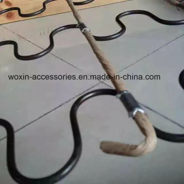 Black Plastic Cover Paper Cover Wire for Sofa