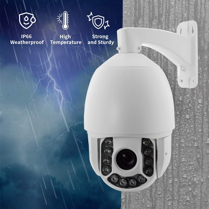 200m 52X Zoom 1080P Poe Network Onvif IR IP Outdoor Security Starlight Speed Dome PTZ Camera