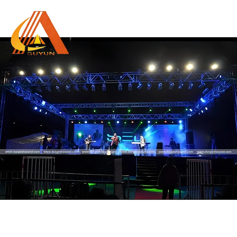 Mobile Stage Lighting Truss Aluminum Used Portable Stage for Sale