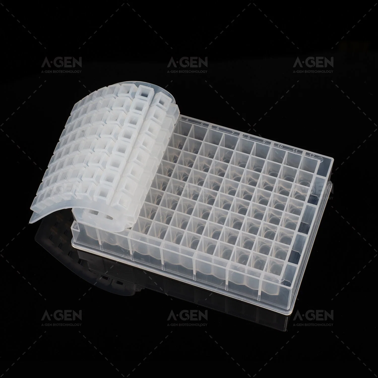 M-2ml-Rd-C Pre-Slit Silicone Mat for 2.0ml 96 Round Well Plate and 2.0 Plate