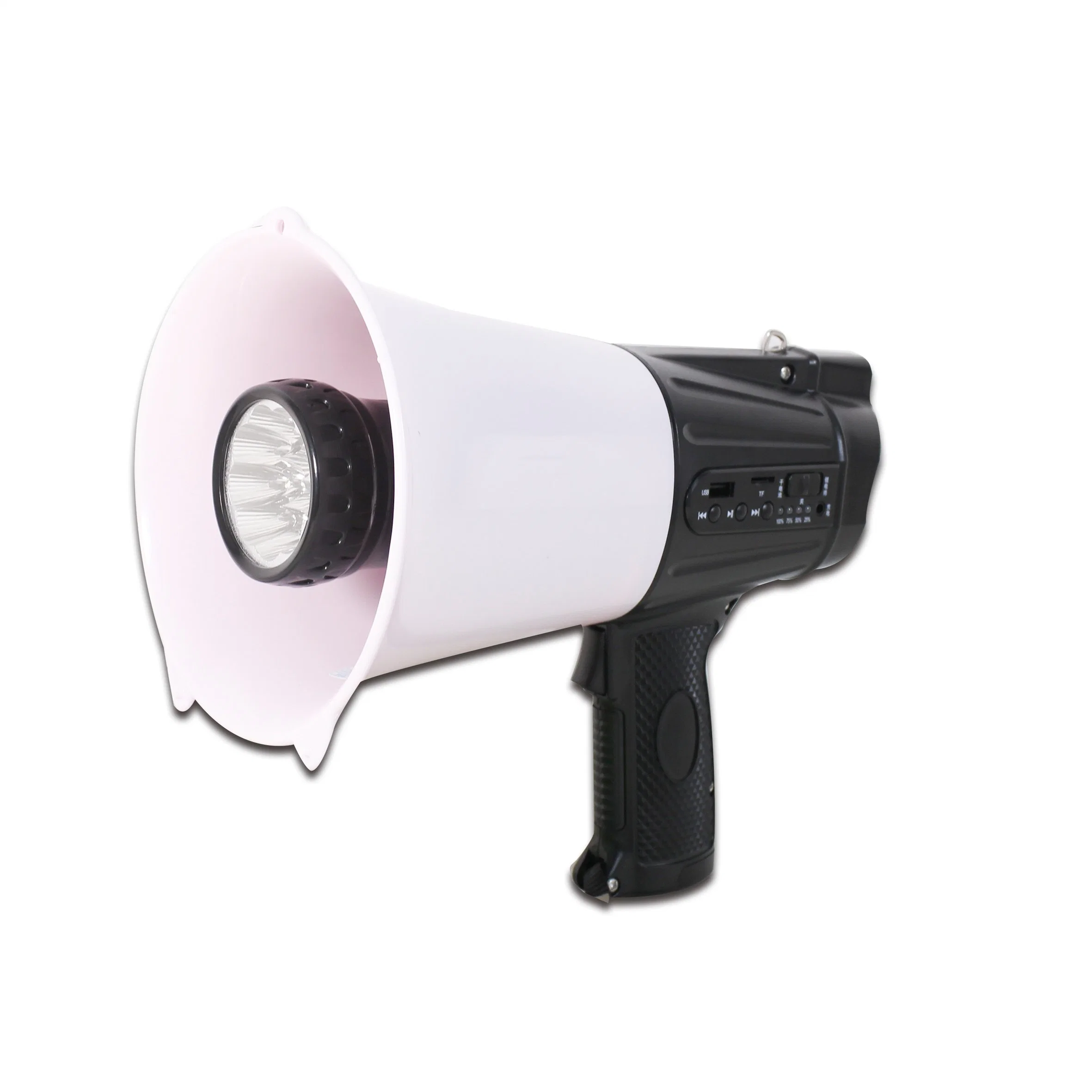 Portable Handheld Mini Bullhorn Megaphone 20W with Built-in Siren/Alarm-Adjustable Volume and Battery for Football, Soccer, Coach