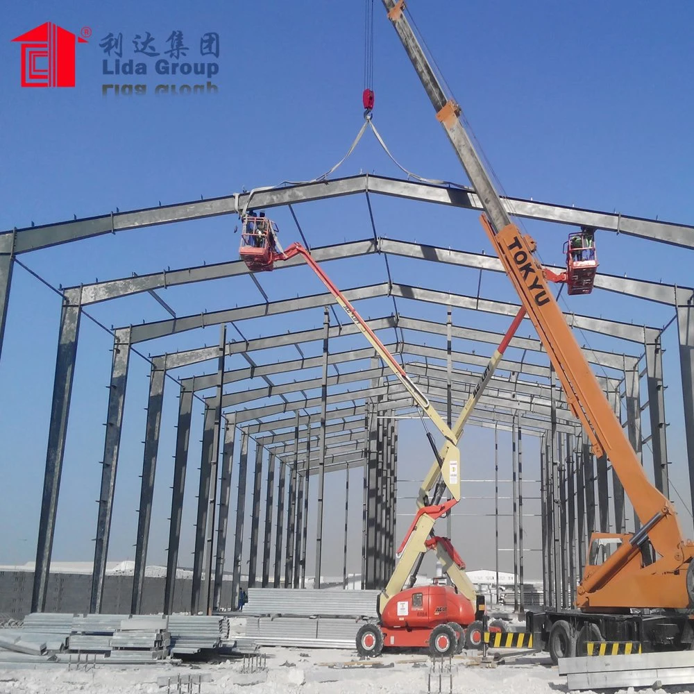 Light Steel Space Frame Machinery Warehouse