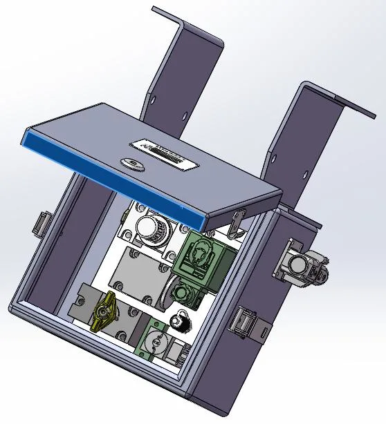 China Manufacturer Supply Connector Pneumatic Actuator Emu Pneumatic Opening and Closing Mechanism Unit