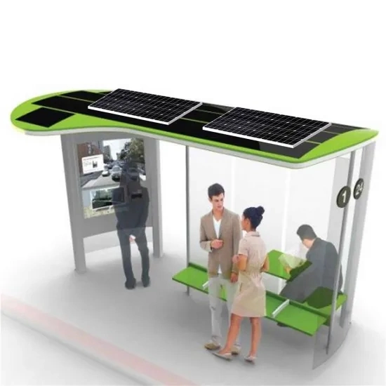 OEM Stainless Steel Solar Bus Shelter Canopy