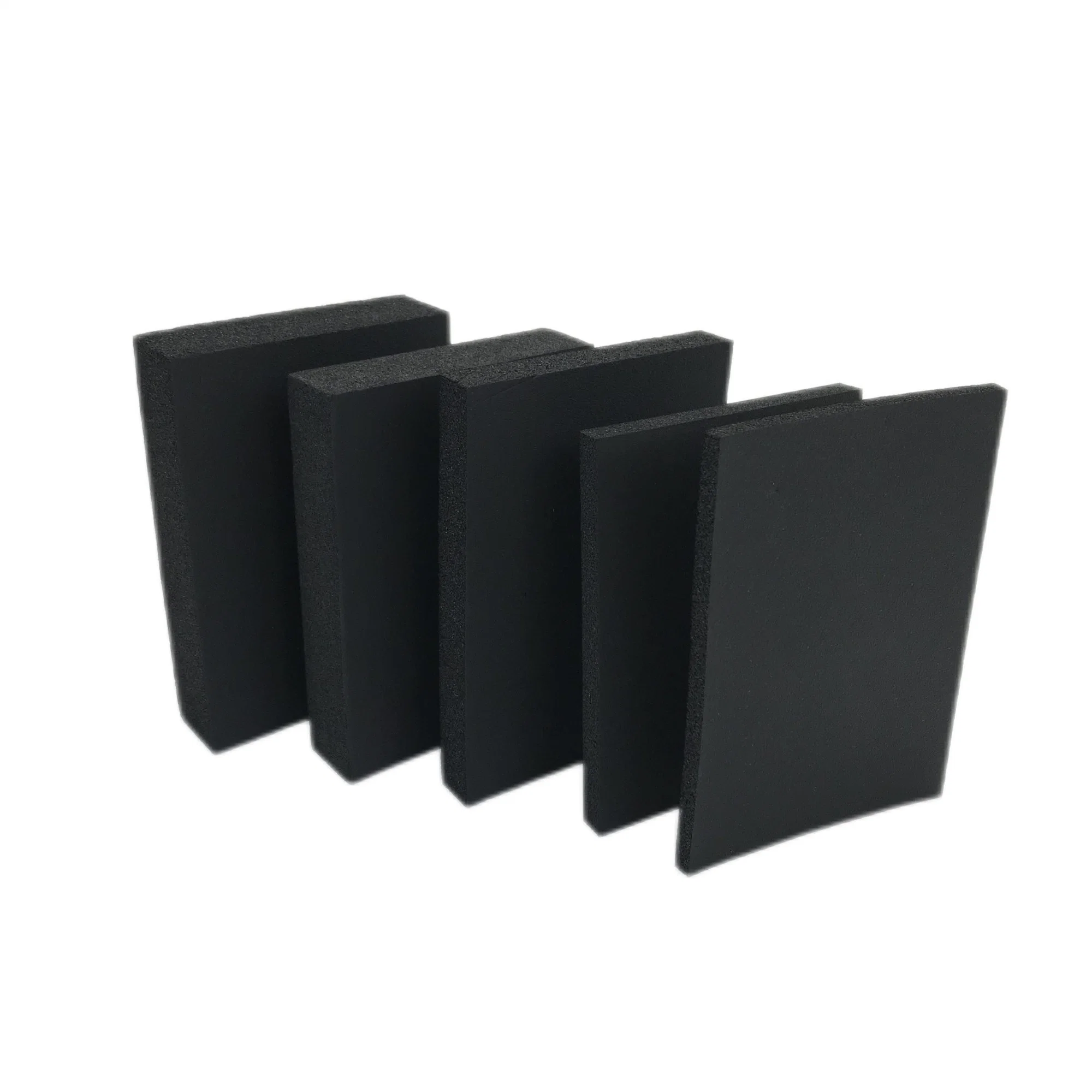 Class B1 Closed Cells Sound Absorbing Rubber Sheet NBR/PVC Elastomeric Thermal Insulation Material Rubber Foam Board