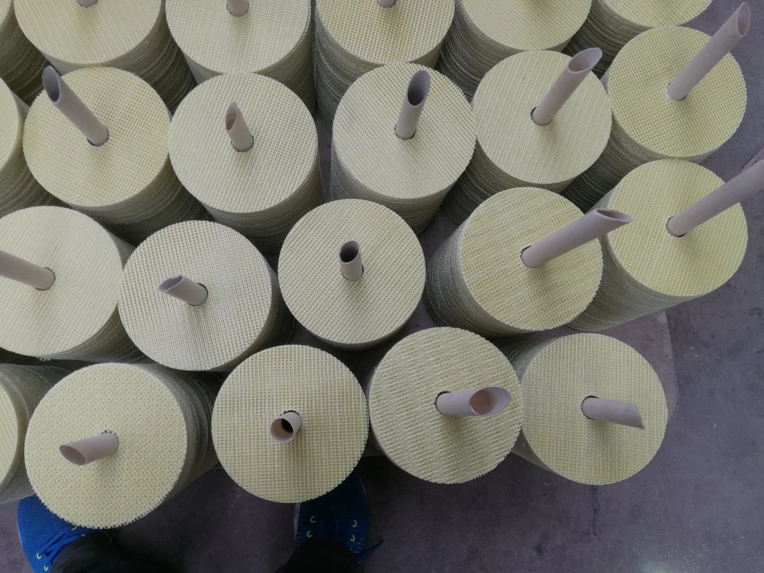 Good Products for Metal Industry Manufacturing Plain Weave Fiberglass Grinding Wheel