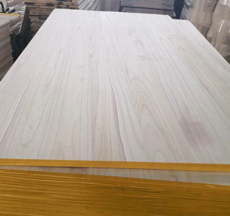 Cheap Wood Board Paulownia Solid Lumber Timber Raw Materials