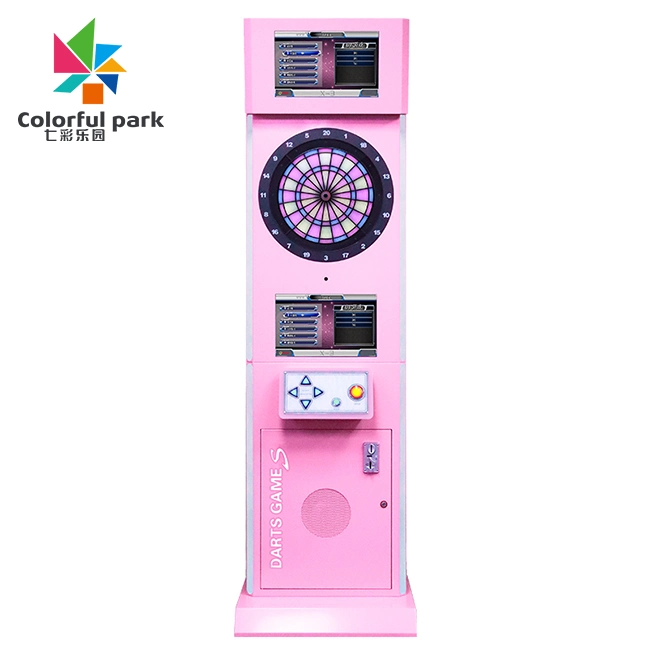 Heißer Verkauf Münze Betrieben Indoor Sport Amusement Arcade Electronic Dart Board Maschine mit Pfeil