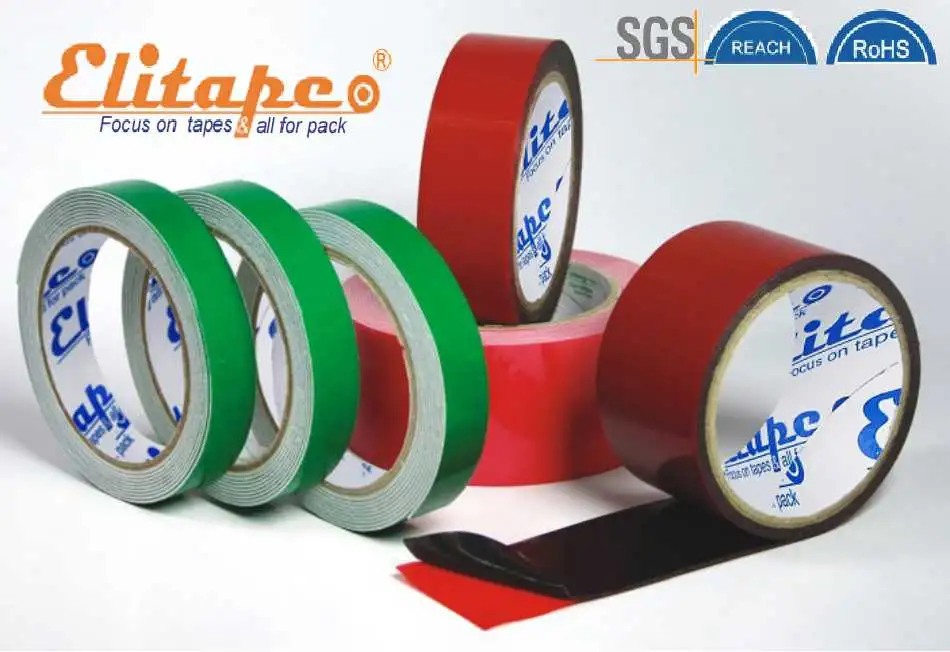 Elitape Double Sides Tissue OPP Foam Pet Adhesive Tape