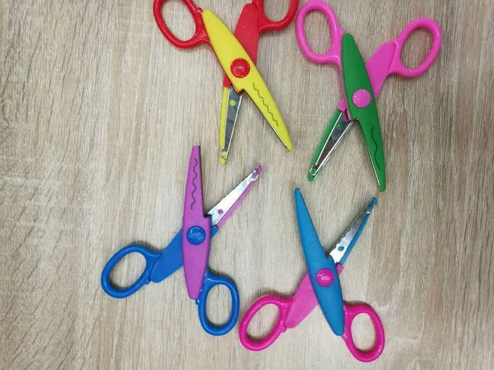 Lace Scissors Photo Scissors Stationery Scissors Card Knife Student Scissors Children's Scissors