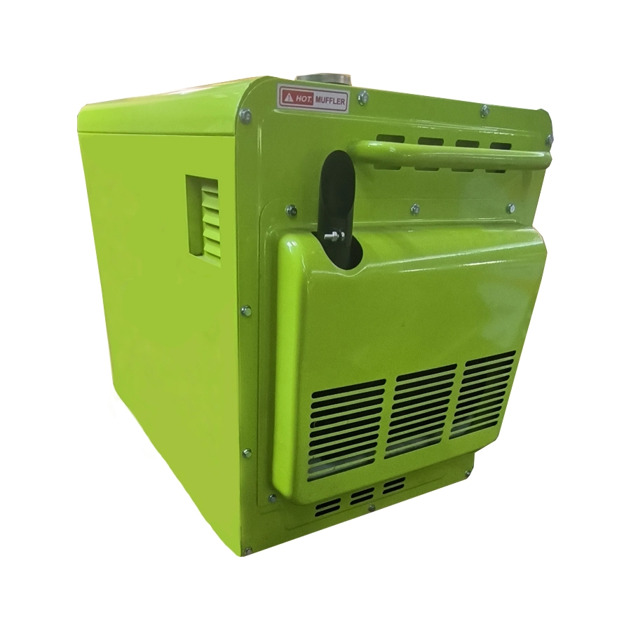 Air Cooled Portable Generator Station with Engine 5kw 8kw 10kw Silent Diesel Generator for Home Use