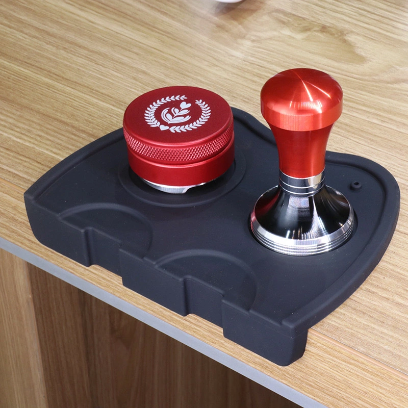 Corner-Mounted Tabletop Accessory Light-Weight Corner Brackets Homey Coffee Tamper Holder