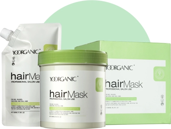 Queratina profissional Keratin e Collage cabelo máscara orgânica para o cabelo Cuidado repare os cabelos danificados