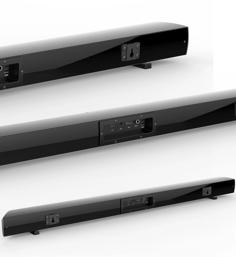 Miboard Système Home Cinema 2.0 canaux de la Soundbar avec 3 DSP audio stéréo de l'Orateur, la version Bluetooth 5.0+EDR