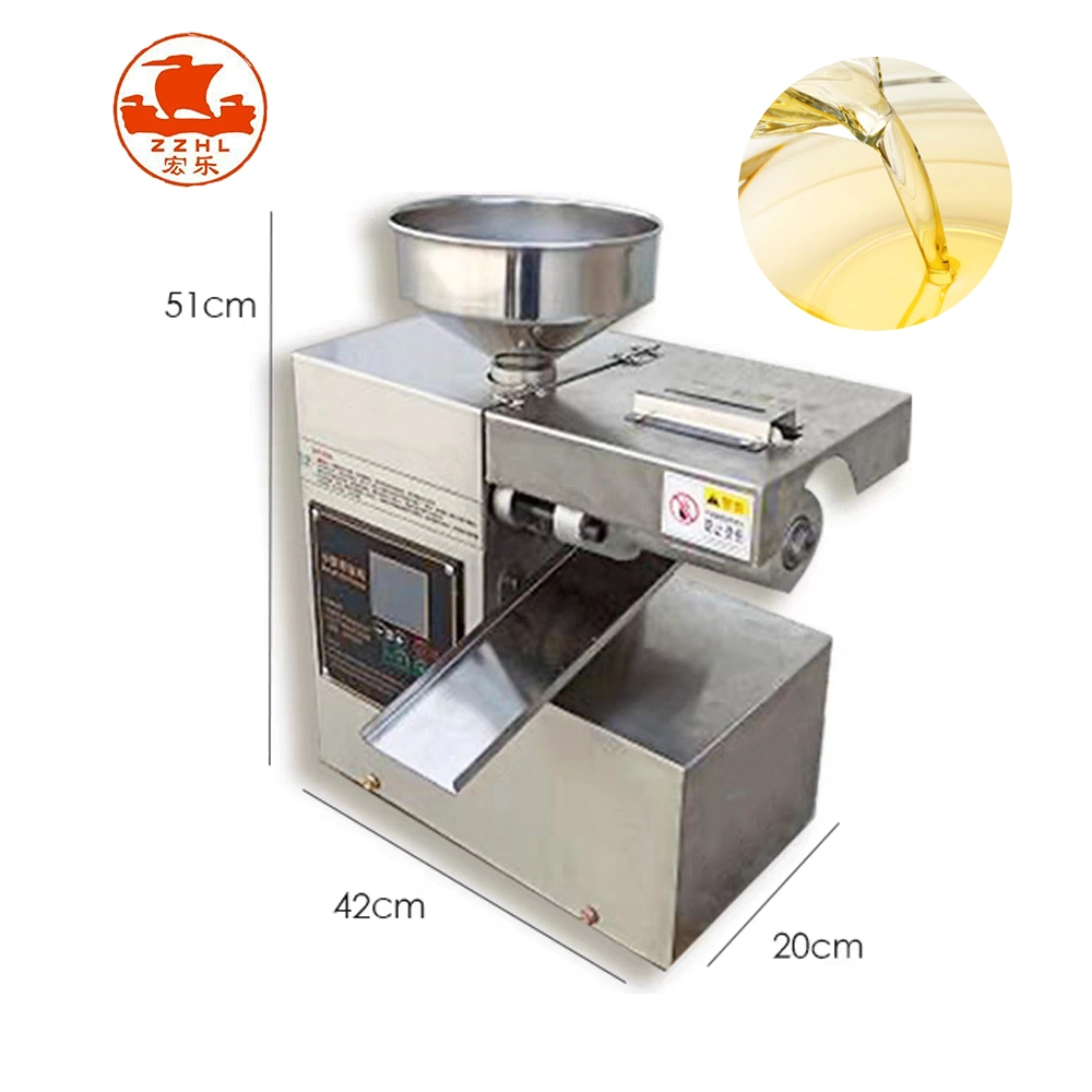 Household Coconut Oil Press Machine Sunflower Oil Press Peanut Oil Presser