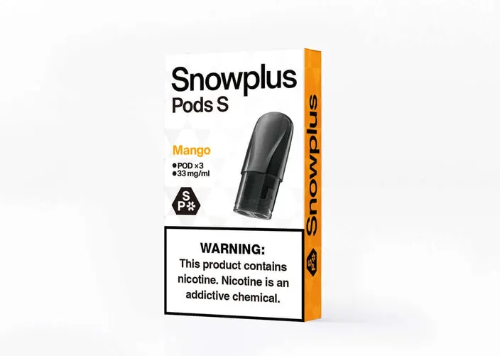 Snowplus Empty Pod 2pods in 1pack Fruit Flavors Electronic Cigarette Vape