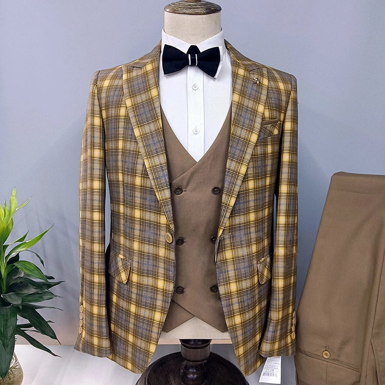 Trajes MTM Business para hombres Guom Tuxedo ropa de boda