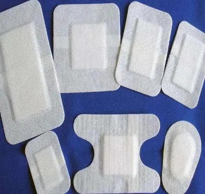 Medical Surgical Adhesive Non Woven Wound Dressing with Absorbent Pad