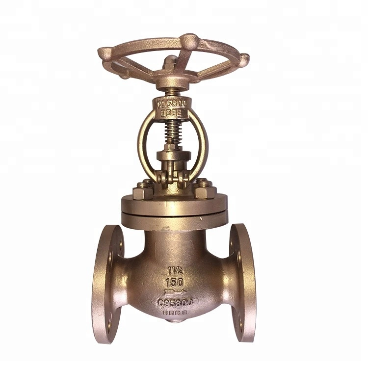 BS 5154 Standard Hattersley Union Bonnet Non Rising Stem Bronze Globe Valve Gate Valve