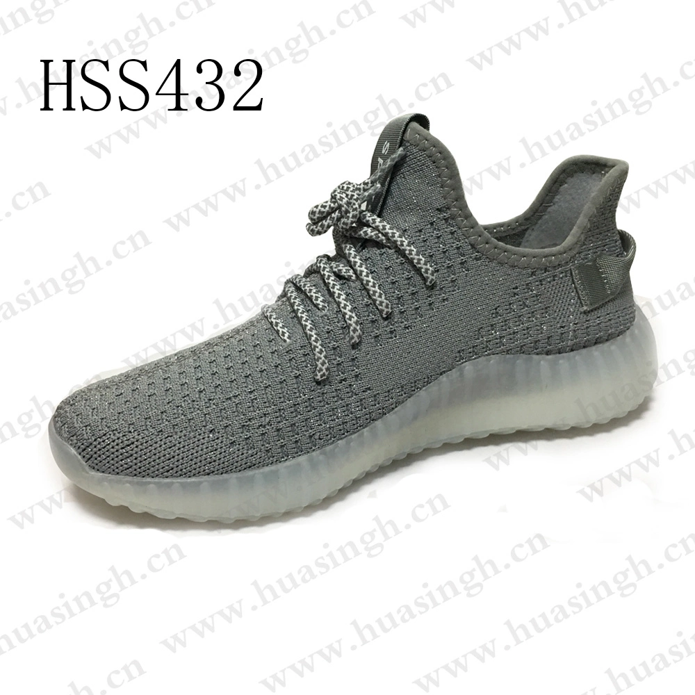 Lxg, el sudor de deslizamiento de absorción de la suela de caucho duraderas resistentes al gris de la moda Zapatillas HSS432